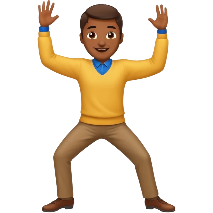 🕺🏽🤎 emoji