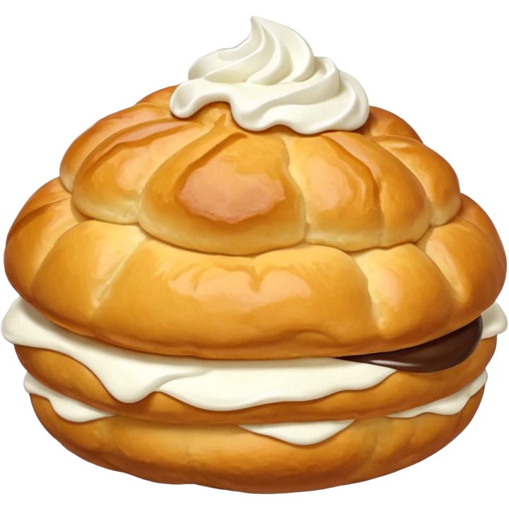 cream puff emoji