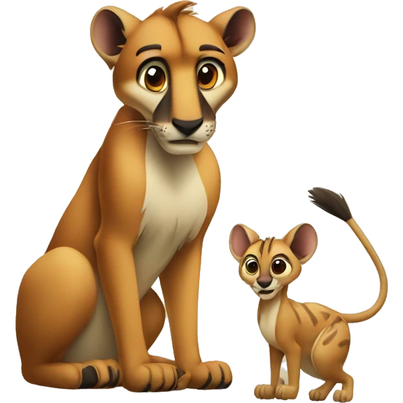 Timon et puma emoji