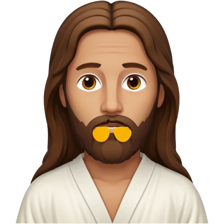 Running Jesus emoji