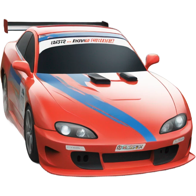 Street race car emoji