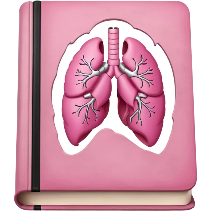 pink anatomy books emoji