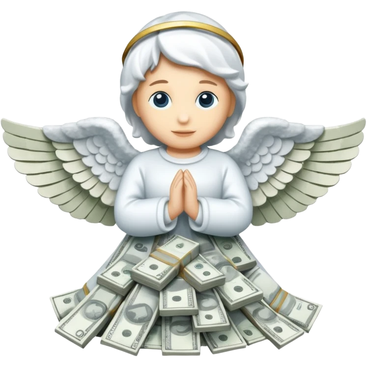 money snow angel emoji