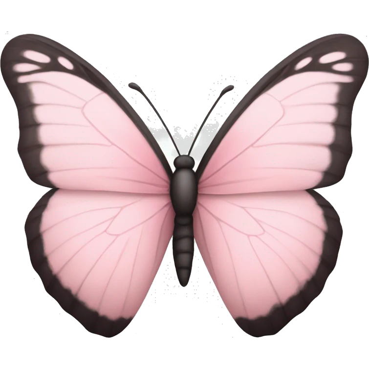 Light pink butterfly emoji