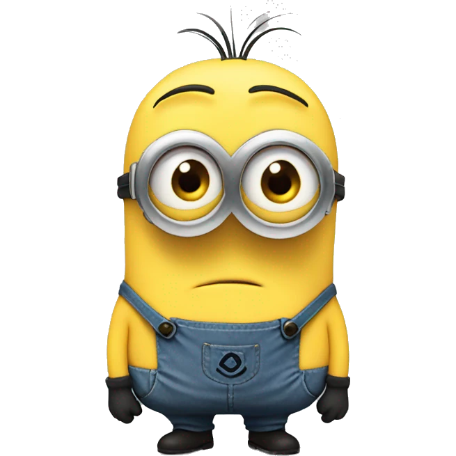 Sad minion emoji