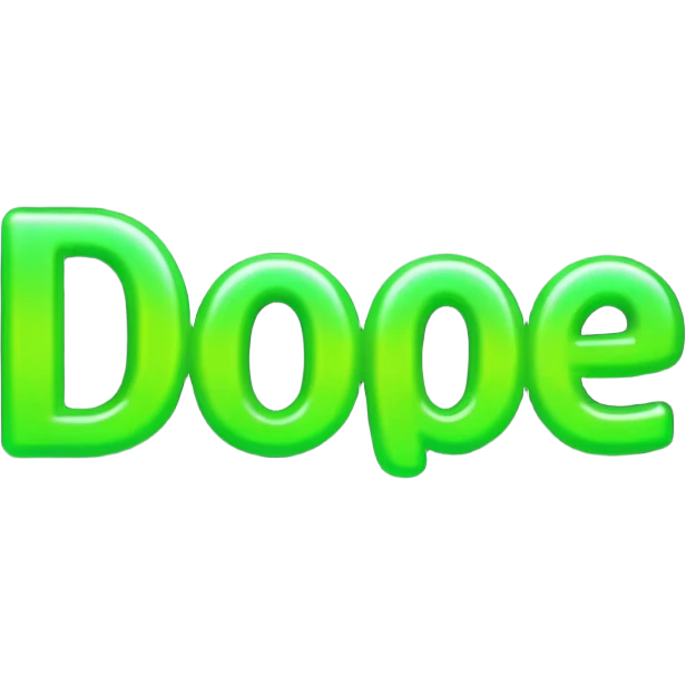 the word dope emoji
