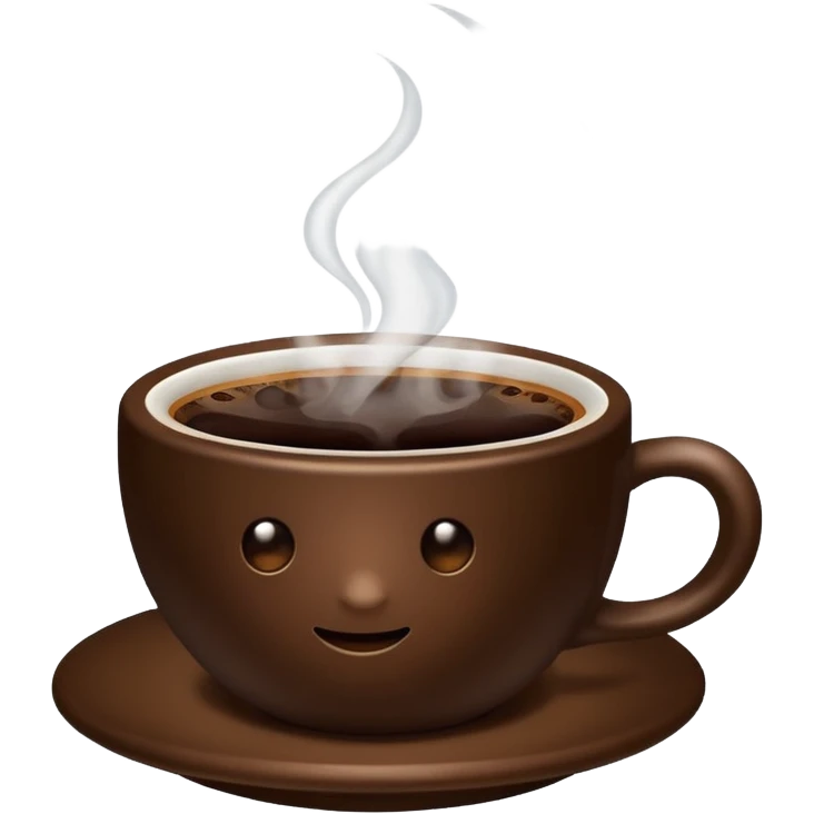 Coffee, without Saucer. emoji