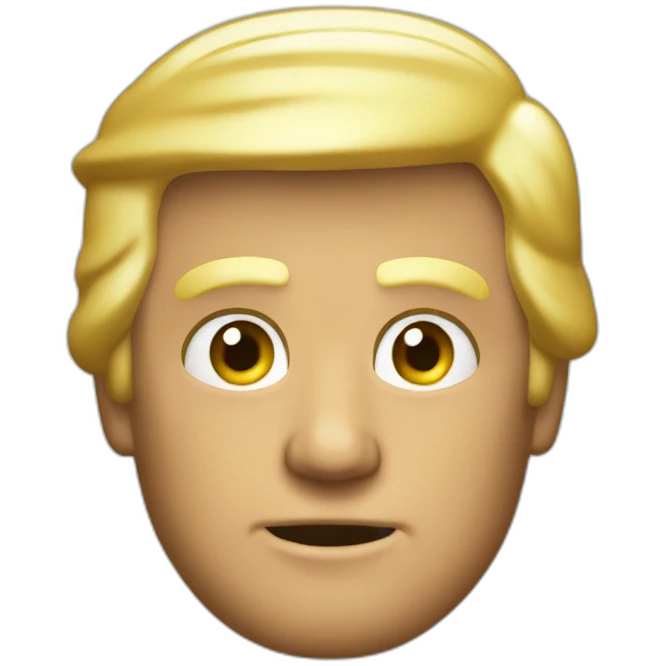 trump-baño-de-oro emoji