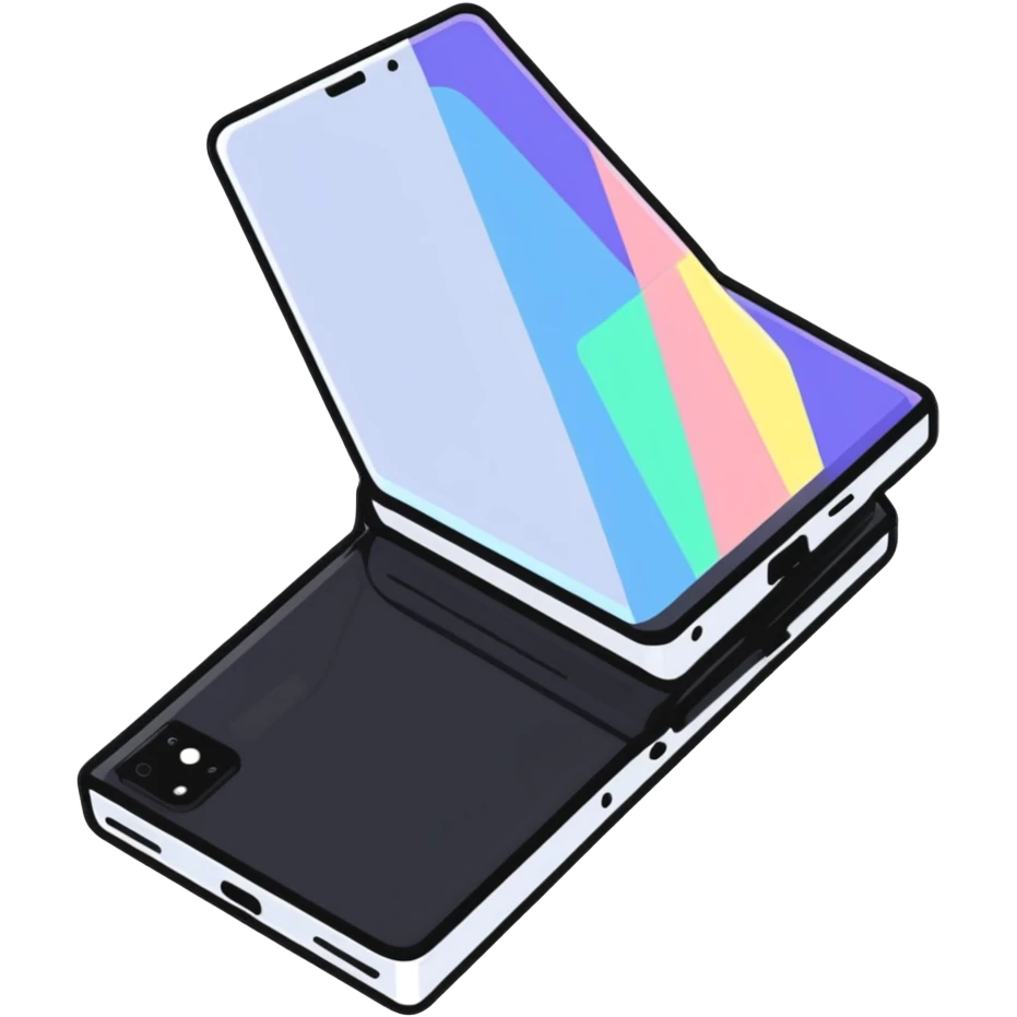 foldable holographic smartphone technology from 2025 emoji