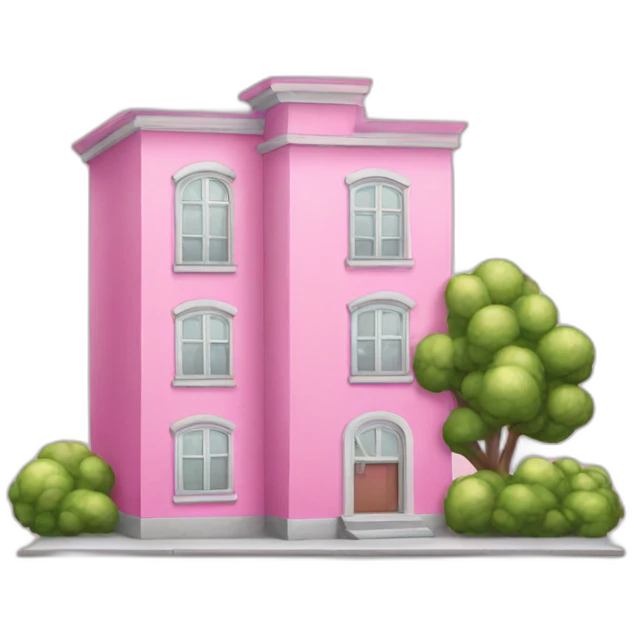 pink-apartment-building emoji
