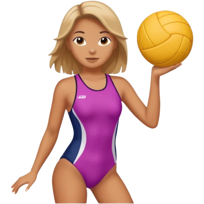 Voley pack girl summer emoji