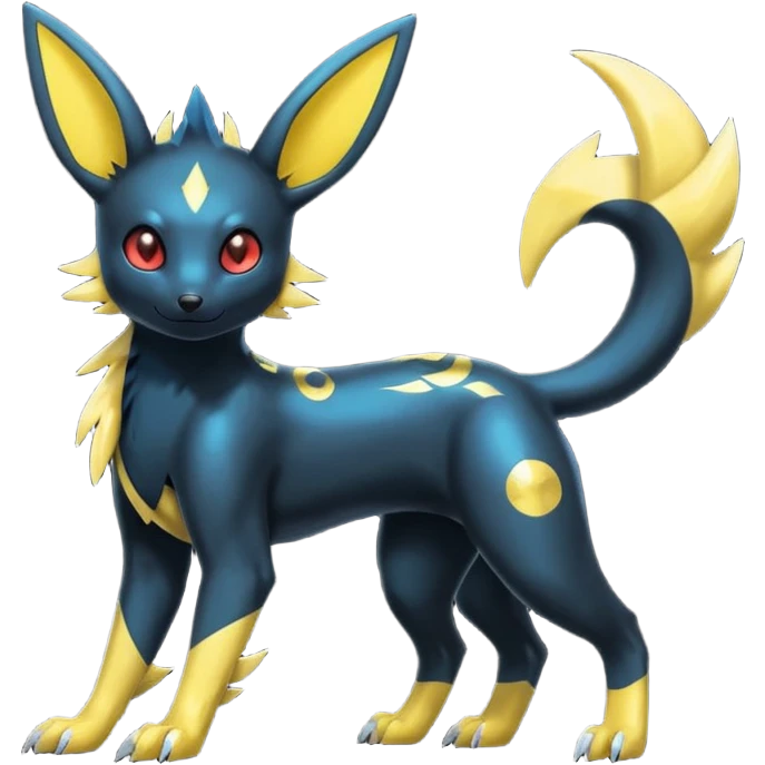 Shiny Umbreon-Salandit-Jolteon-fusion emoji