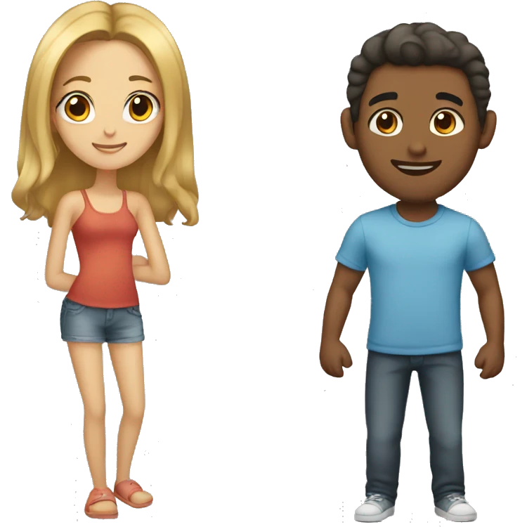 boyfriend and girlfriend  emoji