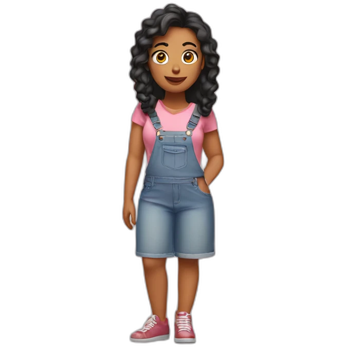 chica atractiva con pechos grandes emoji