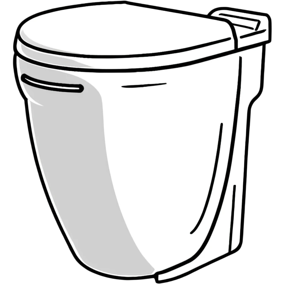 cartoonish and fun skibidi toilet emoji