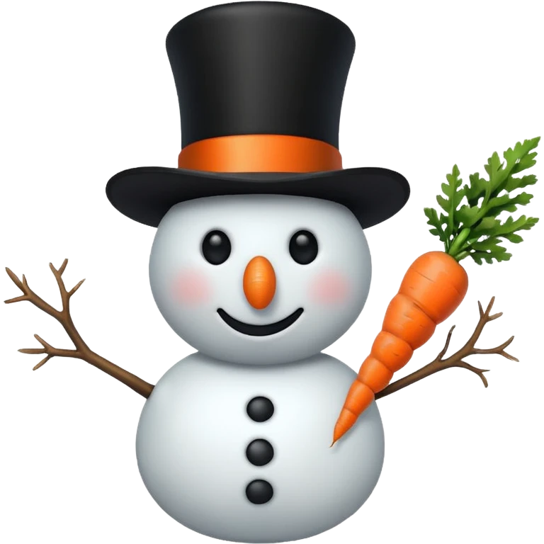 Snowman emoji