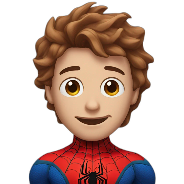 Spiderman who sleeps emoji