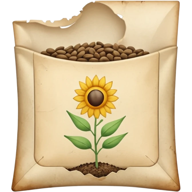 seed packet pocket emoji