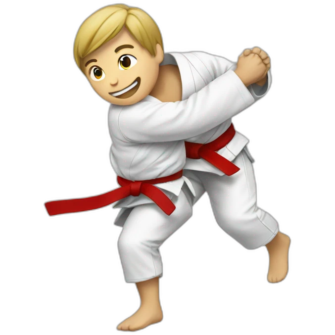 Judo competition  emoji
