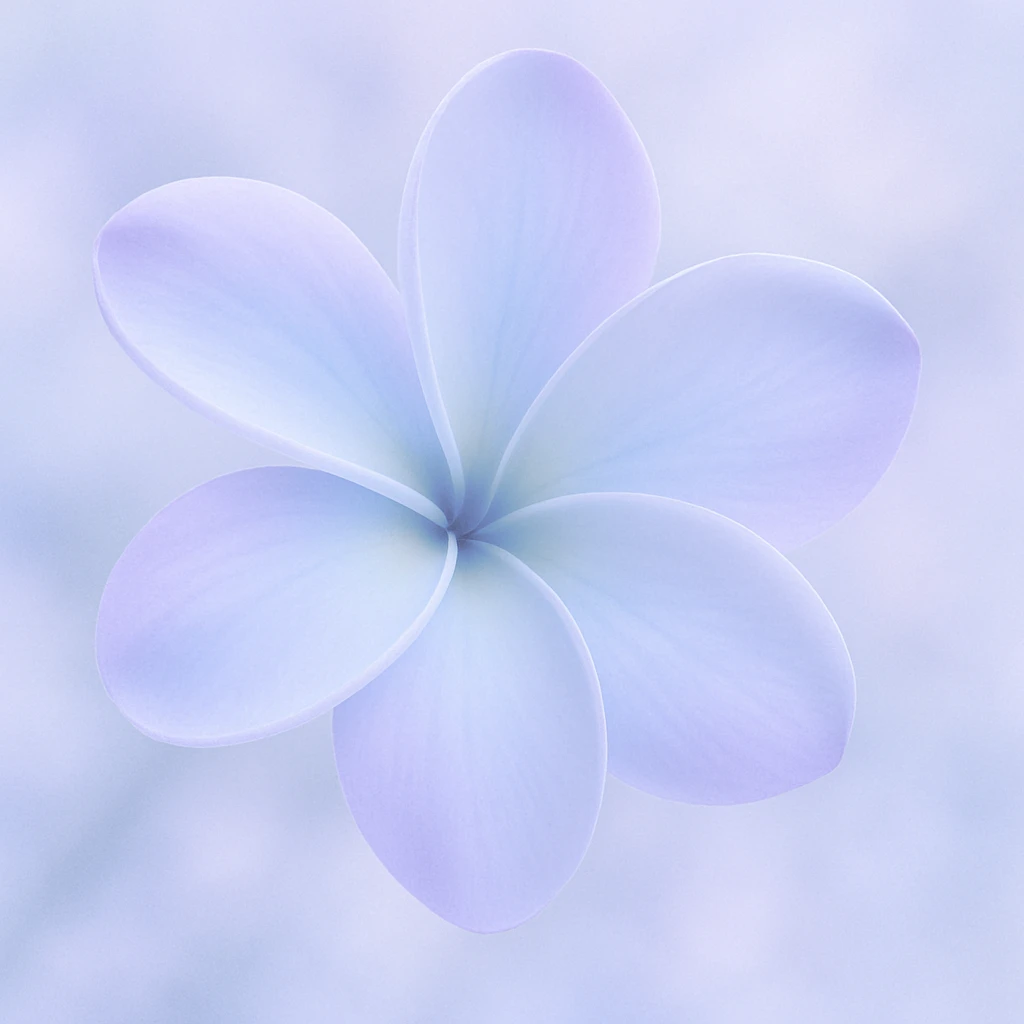 Change to pastel blue and lavender color palette, keep Pinterest-inspired aesthetic, soft and minimal with a dreamy vibe. emoji