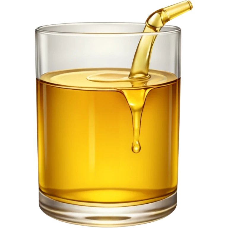Glass of oil emoji
