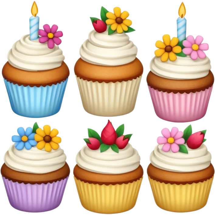 انواع کیک ها emoji