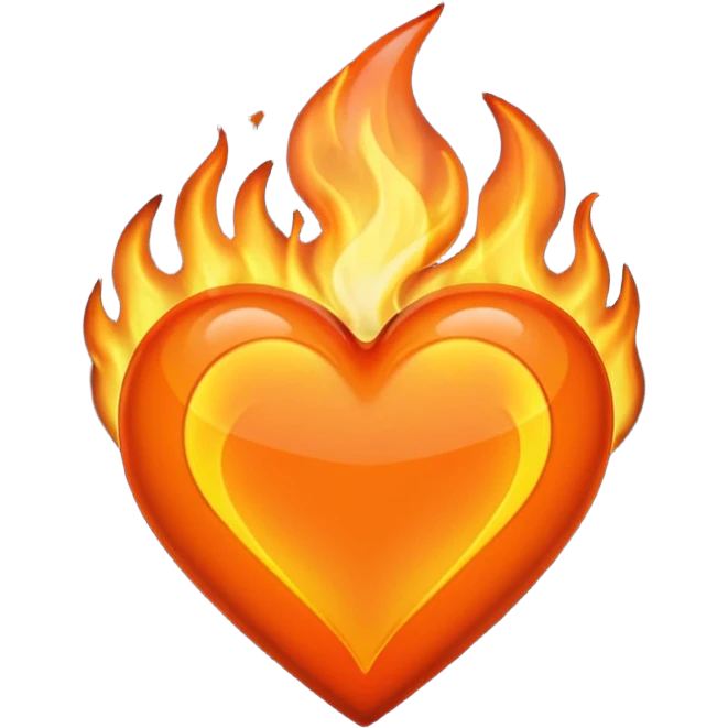 🖤+🔥 emoji