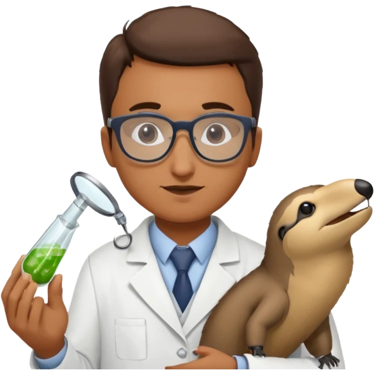 Entomologist ant eater emoji