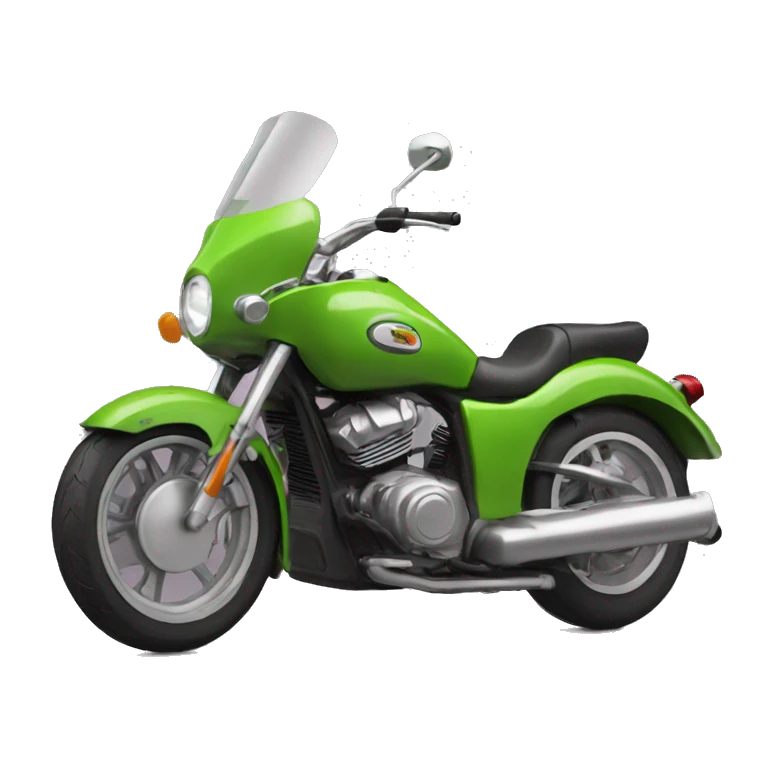 Pastèque en moto emoji