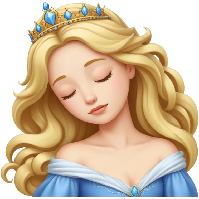 sleeping princess emoji