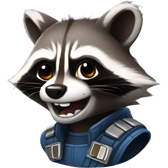 Rocket racoon  emoji