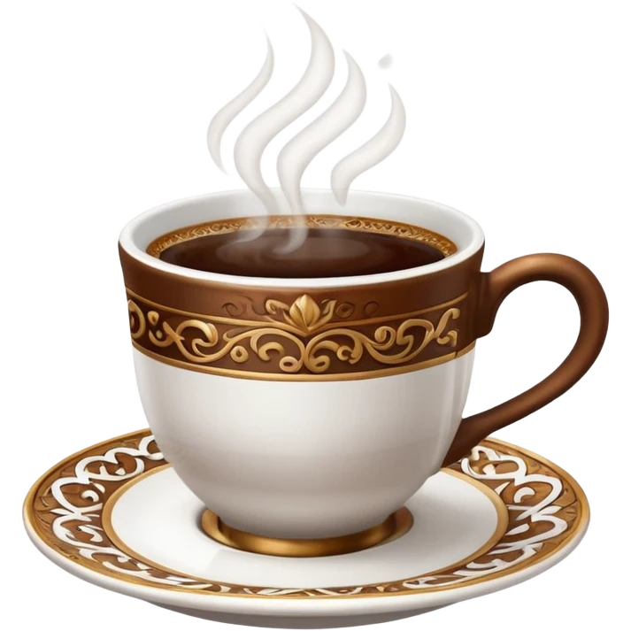 Turkish coffee cup emoji