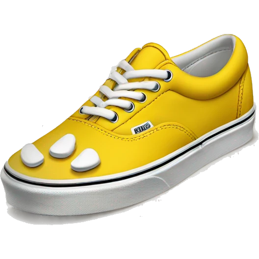 Emoji de una zapatilla vans emoji