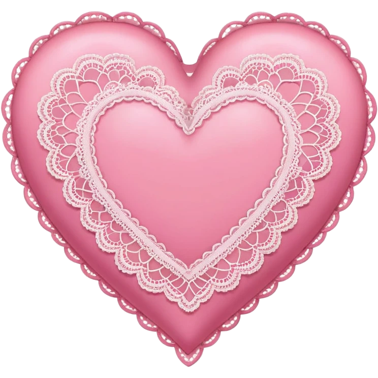 coquette heart  emoji