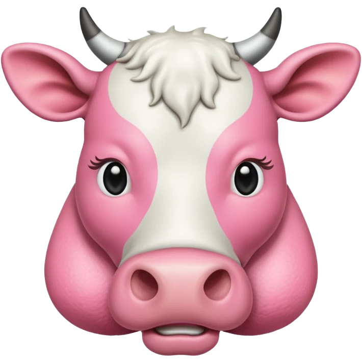 close-up of a cow's udder emoji