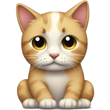 very sad cat emoji