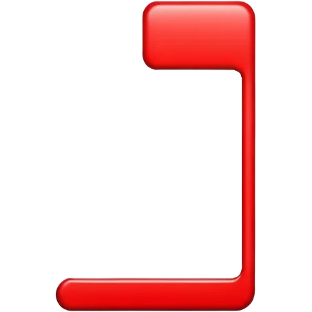 Red line emoji