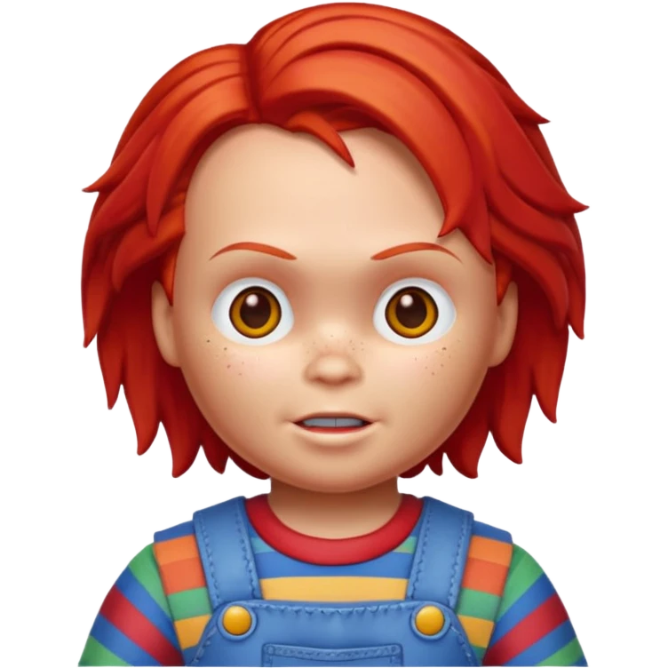 Un emojin de chuky emoji