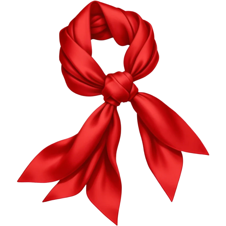 bow scarf emoji