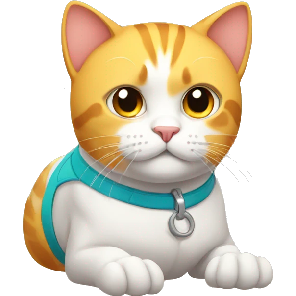 Gym cat emoji