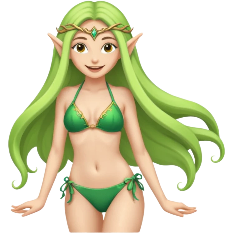 🧝🏻‍♀️👙 emoji