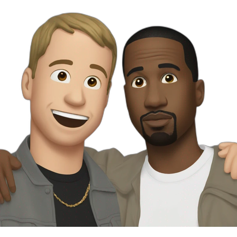 Travis scott partying with kanye west emoji