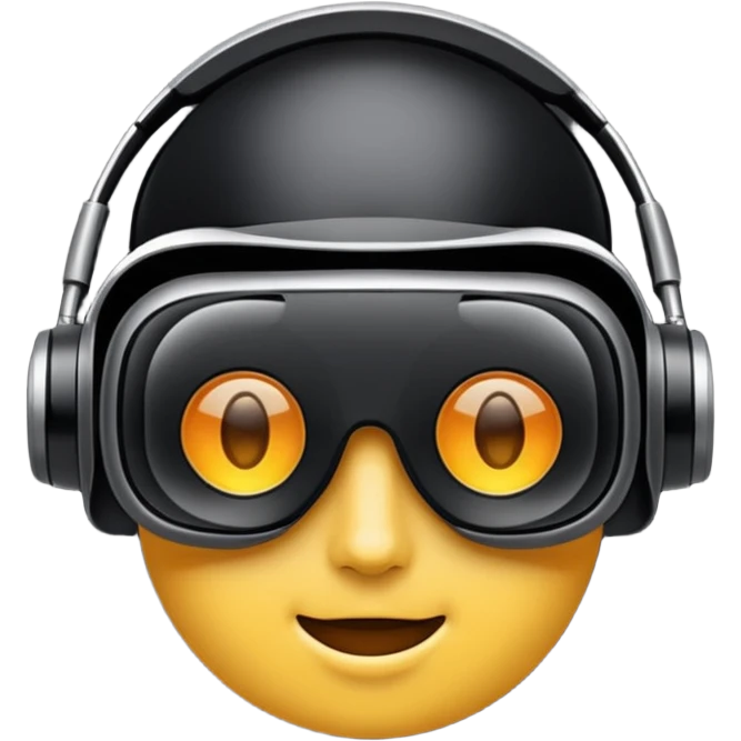Vr gözlük emoji