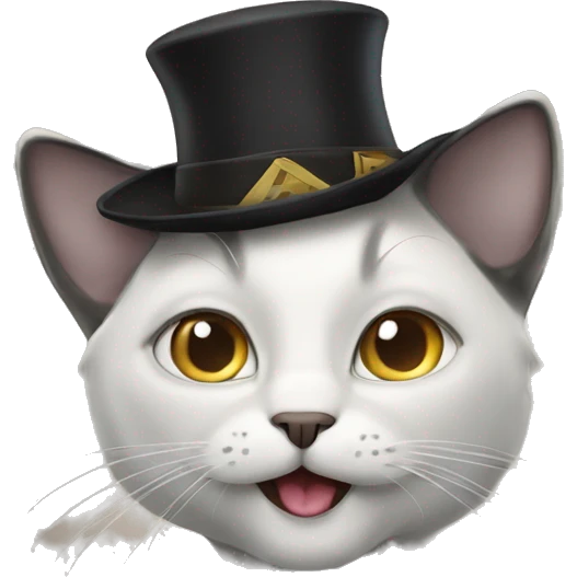 Jewish cat emoji