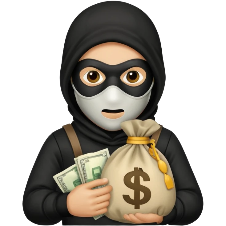 robber emoji emoji