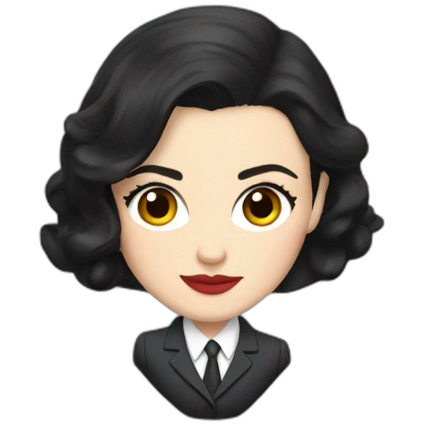 Katie McGrath in a suit  emoji