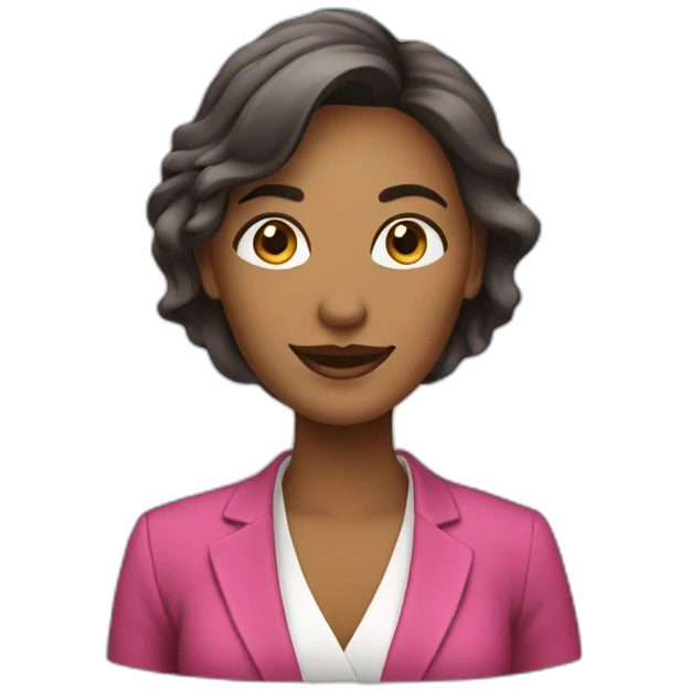 a women that´s successful with an online bussines emoji