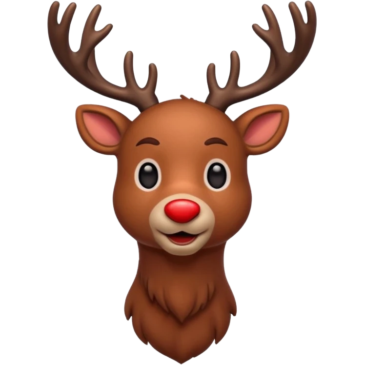 Rudolph emoji