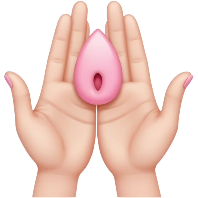 2 fingers inside the vagina emoji