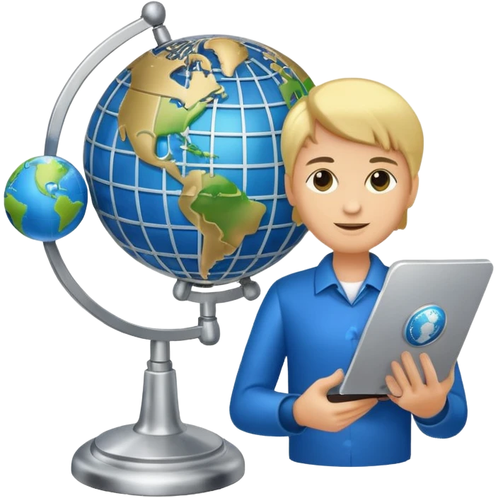 starter web hosting, server with a globe emoji
